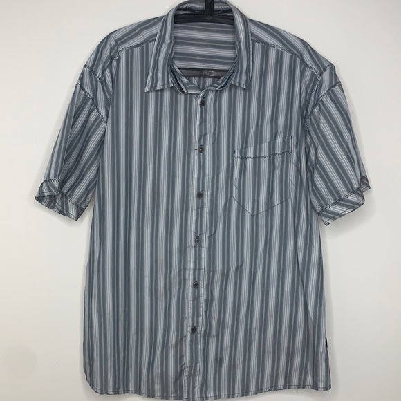 Kuhl Other - Kuhl Born In The Mountains Short Sleeve Button Down Shirt Mens Size XL